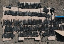 TĂUȚII MĂGHERĂUȘ: 200 cartușe 7,62 mm găsite în grădina casei de un localnic