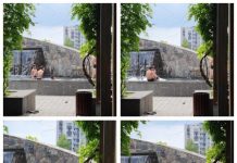 COD ROȘU ÎN PARCUL CENTRAL: În lipsa unui ștrand, copiii unor băimăreni se bălăcesc în fântânile arteziene (foto exclusiv)