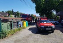 FOTO, VIDEO: EXPLOZIE LA SIGHETU MARMAŢIEI: Incendiu de proporții într-un bloc de garsoniere. Bărbat grav rănit