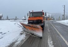Ninge în Maramureș: drumarii au intervenit în mai multe zone