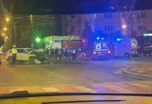 Accident grav în Baia Mare! Trafic blocat în intersecția dintre Republicii și București