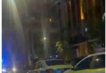 Scandal între doi bărbaţi şi femeie bătută la Granitta Cafe