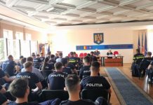 Peste 50 de elevi fac practică timp de două luni la Inspectoratul de Poliție Județean Maramureș