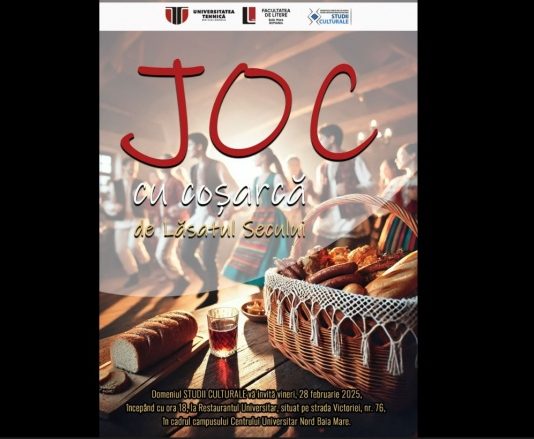 Joc cu coșarcă de Lăsatul Secului, organizat de Facultatea de Litere Baia Mare